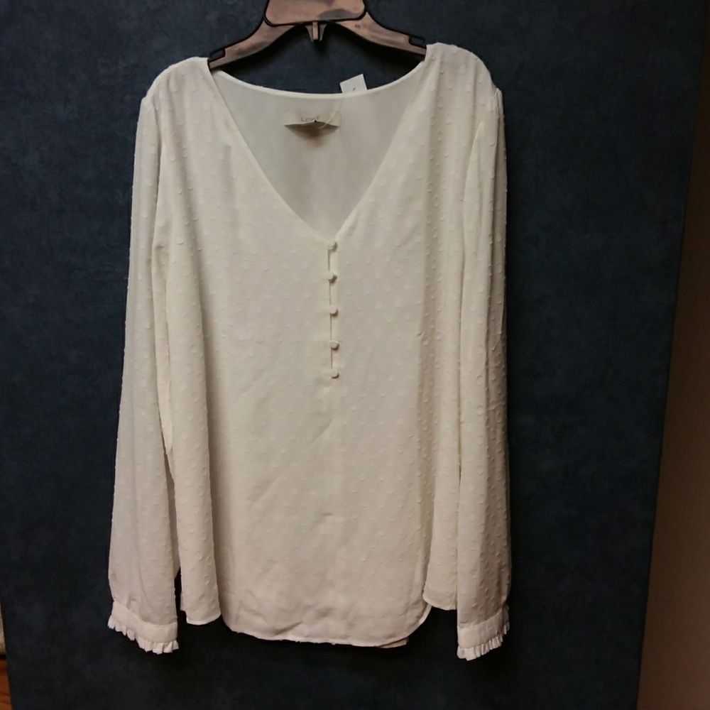 White Blouse from Loft Brand New